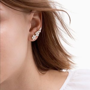 Kate spade flower ear pins